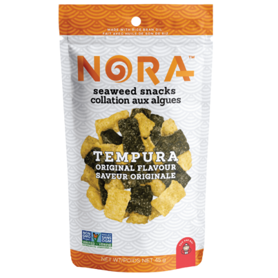 Nora Seaweed Snacks Tempura Original Flavour