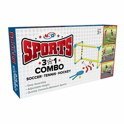 NSG Sports 3n1 Combo Soccer, Hockey & Tennis