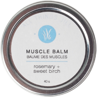 All Things Jill Muscle Balm Rosemary + Sweet Birch