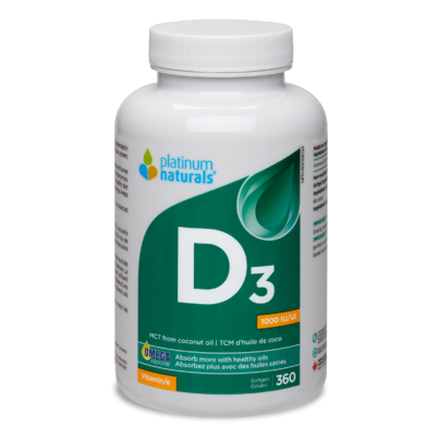 Platinum Naturals Vitamin D3