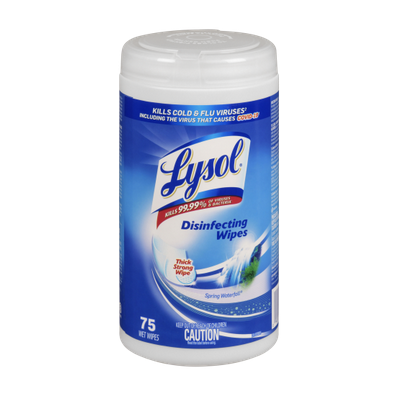 Lysol Disinfecting Wipes Spring Waterfall