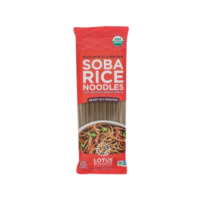 Lotus Foods Organic Buckwheat & Brown Soba Rice Noodles