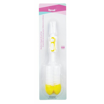 Rexall Bottle And Nipple Cleaning Brush Set