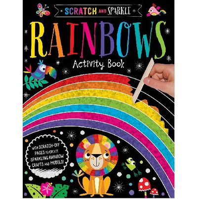 Make Believe Ideas Scratch And Sparkle: Rainbows Activity Book