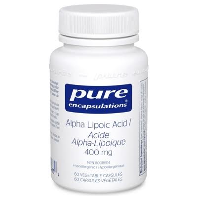 Pure Encapsulations Alpha Lipoic Acid 400mg