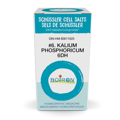 Boiron Schussler Cell Salts #6 Kalium Phophoricum 6DH