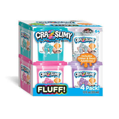 CRA-Z-Art Slimy 4 Pack Fluffy