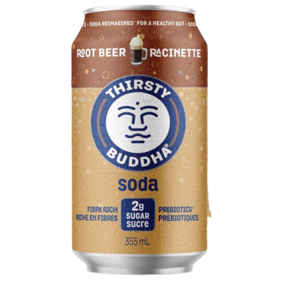 Thirsty Buddha Root Beer Soda