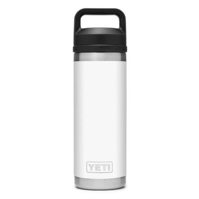 YETI Rambler Bottle + Chug Cap White