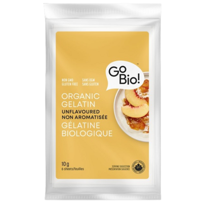 GoBIO! Organic Gelatin Sheets