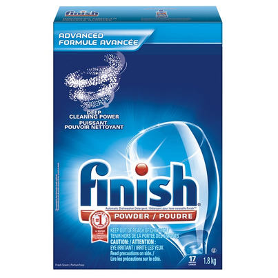 Finish Powder Dishwasher Detergent Advanced Formula Fresh