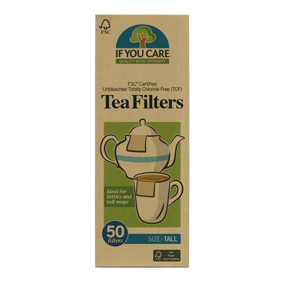 If You Care Unbleached Tea Filters Tall