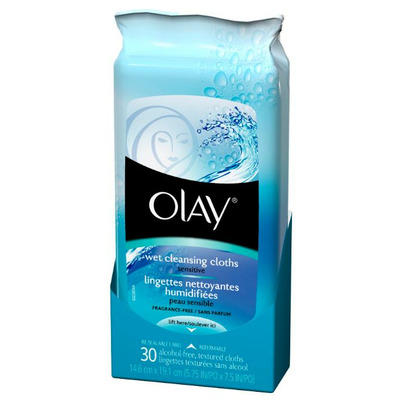 Olay Wet Cleansing Cloths Sensitive