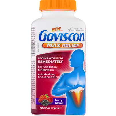 Gaviscon Max Relief Berry Tablets
