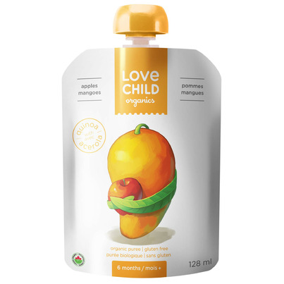 Love Child Organics Pouch Mangoes & Apples