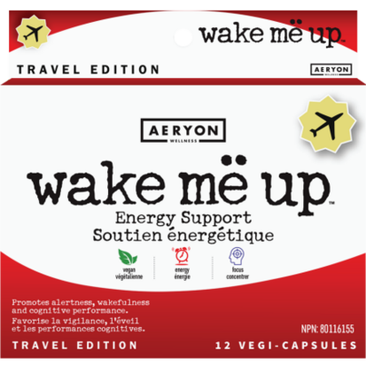 Aeryon Wellness Wake Me Up Travel