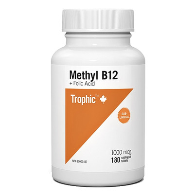Trophic Methyl B12 Sublingual With Folic Acid