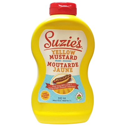 Suzie's Organics Yellow Mustard