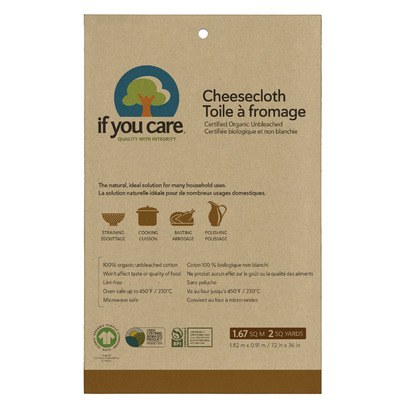 If You Care Unbleached Cheese Cloth