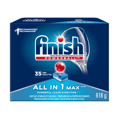 Finish Dishwasher Detergent All In 1 Max Fresh