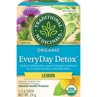 Traditional Medicinals Organic Lemon Everyday Detox Tea