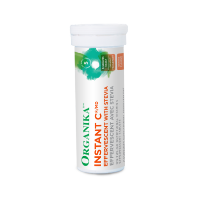 Organika Instant-C Effervescent With Stevia Orange