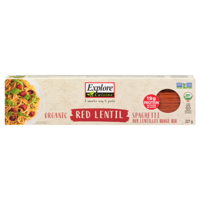 Explore Cuisine Organic Red Lentil Spaghetti