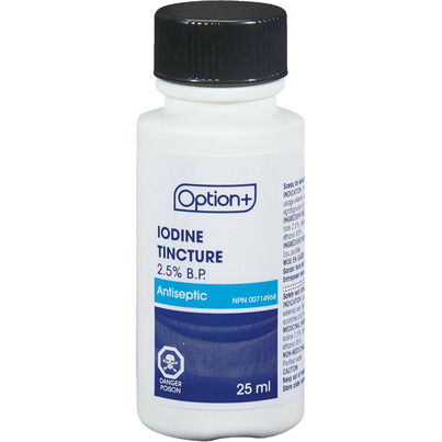 Option+ Iodine Tincture 2.5%