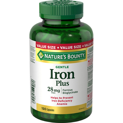 Nature's Bounty Gentle Iron Value Size