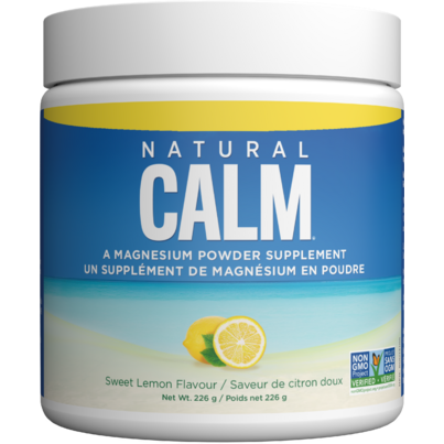 Natural Calm Magnesium Powder Sweet Lemon