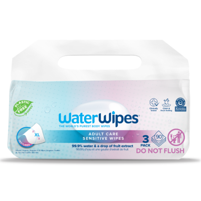 WaterWipes Adult Wipes