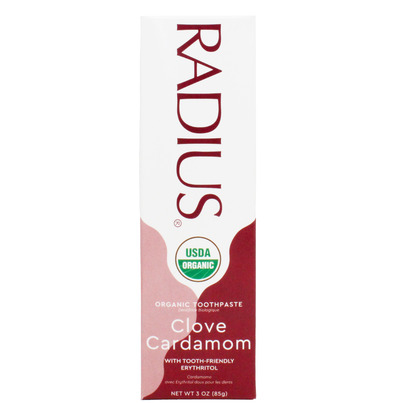 Radius USDA Organic Clove Cardamom Gel Toothpaste