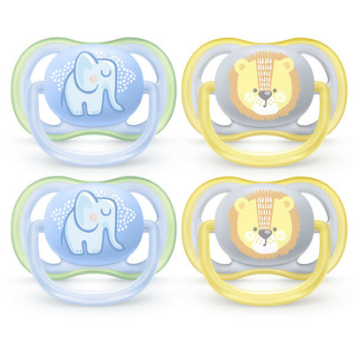 Philips AVENT Ultra Air Pacifier Elephant/Lion