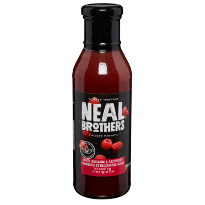 Neal Brothers Salad Dressing White Balsamic Raspberry