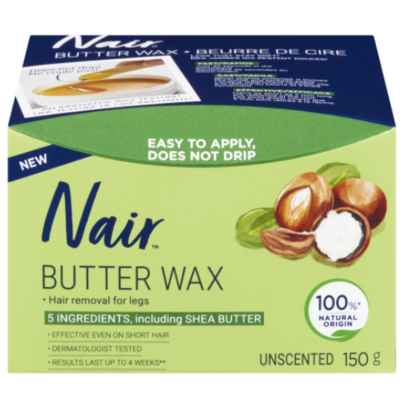 Nair Butter Wax For Legs Unscented Formula