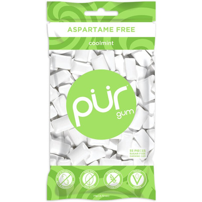 PUR Sugar-Free Coolmint Gum Bag