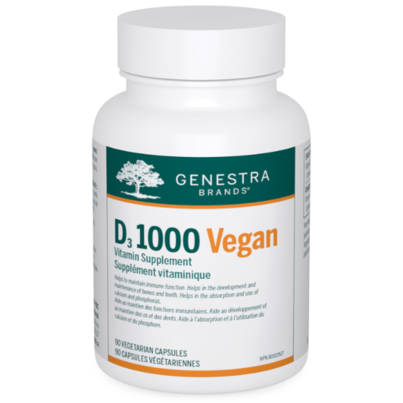 Genestra D3 1000 Vegan