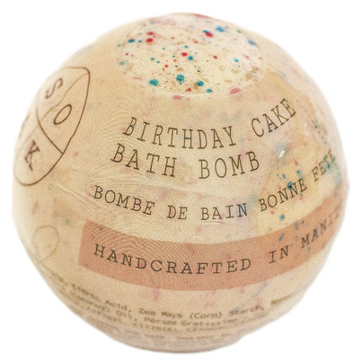 SOAK Bath Co Bath Bomb Birthday Cake