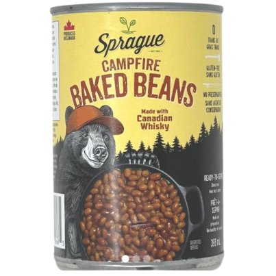 Sprague Campfire Baked Beans With Canadian Whisky