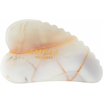 Ember Wellness Heart Gua Sha Agate