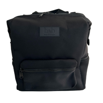Bag & Bougie Luxe Baby Diaper Bag Black