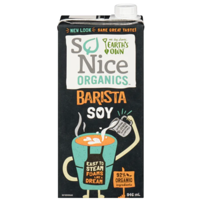 Earth's Own So Nice Soy Barista Blend