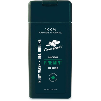 Green Beaver Men Body Wash Pine Mint