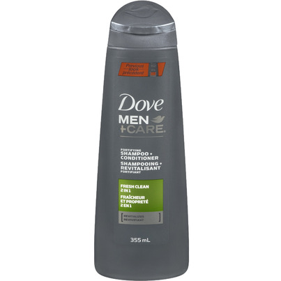 Dove Men+Care 2 In 1 Shampoo + Conditioner Fresh Clean