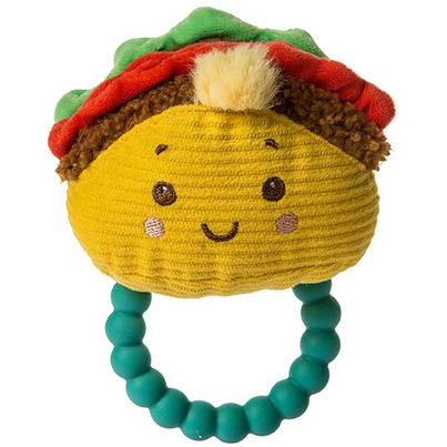 Mary Meyer Sweet Soothie Teether Rattles Chewy Taco 5 Inches