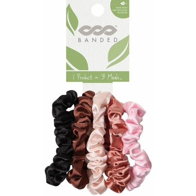 BANDED Recycled Scrunchies Skinny