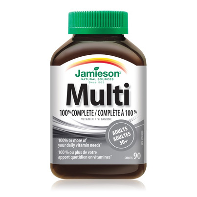 Jamieson Multi 100% Complete Vitamin For Adults 50+
