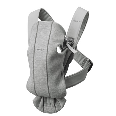 BabyBjorn Baby Carrier Mini 3D Jersey Light Grey