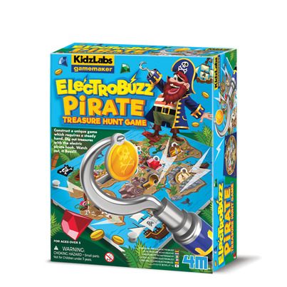 4M Electrobuzz Pirate Treasure Hunt Game