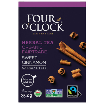 Four O'Clock Sweet Cinnamon Spice Herbal Tea